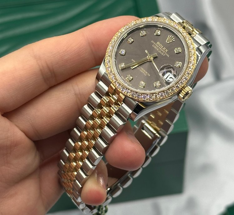 Rolex Datejust 31 278383g Grey Jub