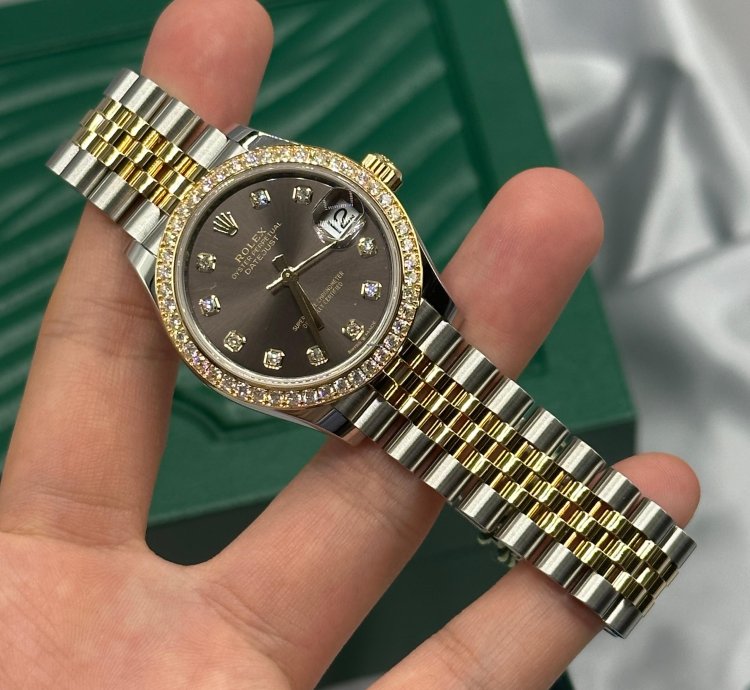 Rolex Datejust 31 278383g Grey Jub