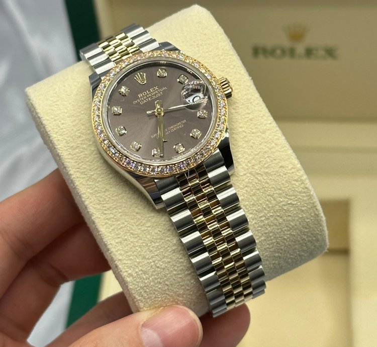 Rolex Datejust 31 278383g Grey Jub