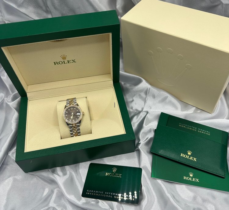 Rolex Datejust 31 278383g Grey Jub