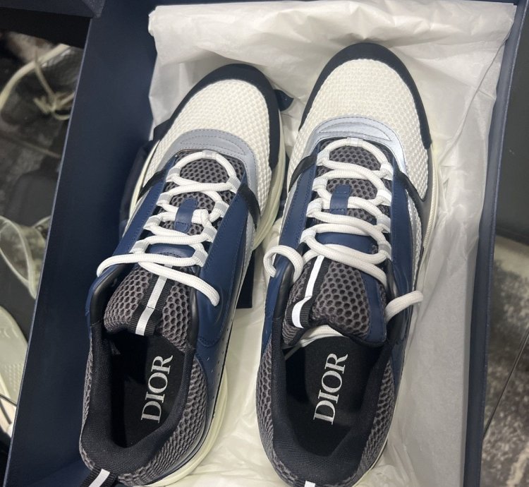 Dior B22 Blue Black White Brand New