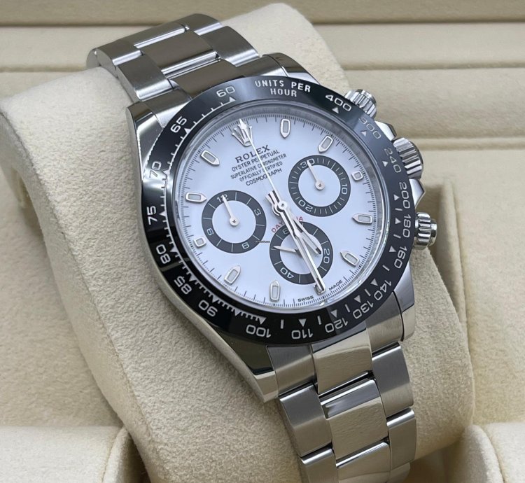 Rolex Daytona 116500ln Panda Bianco White Wei Full Set Nos New 2022 Discontinued