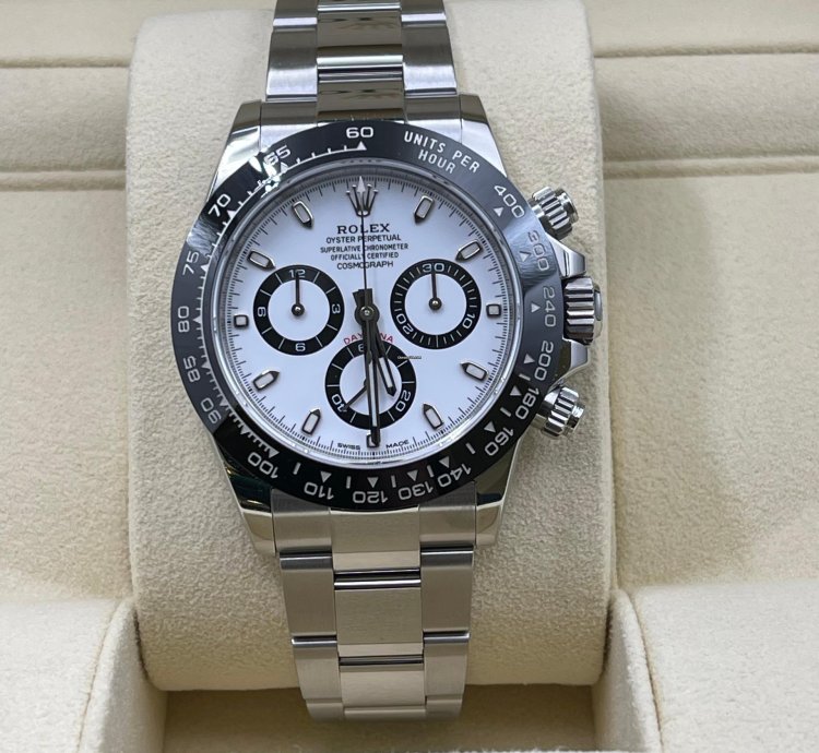 Rolex Daytona 116500ln Panda Bianco White Wei Full Set Nos New 2022 Discontinued