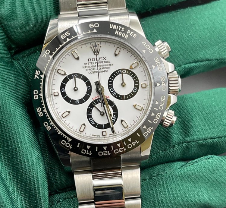 Rolex Daytona 116500ln Panda Bianco White Wei Full Set Nos New 2022 Discontinued