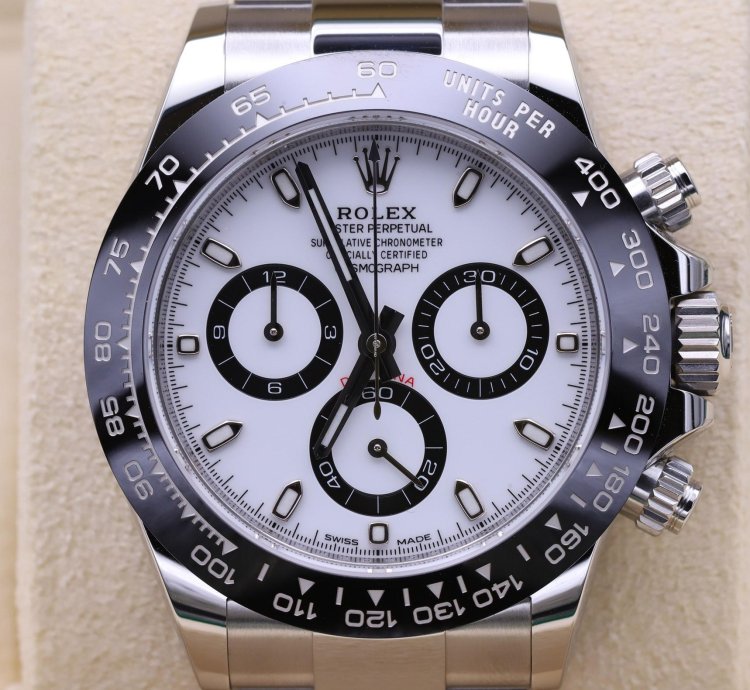 Rolex Daytona 116500ln Panda Latest Series Full Set From 12 2022 Never Worn