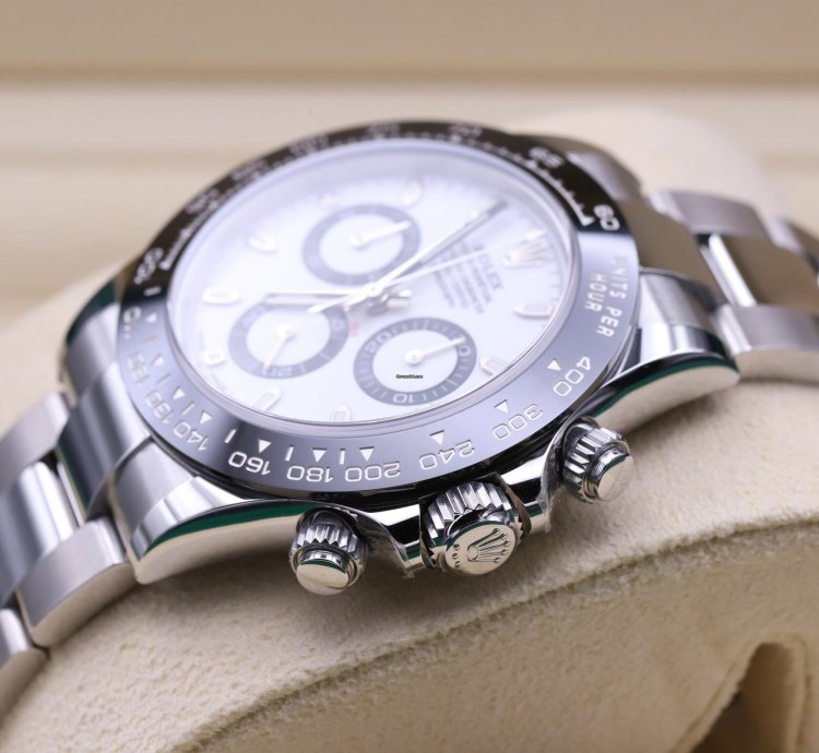 Rolex Daytona 116500ln Panda Latest Series Full Set From 12 2022 Never Worn