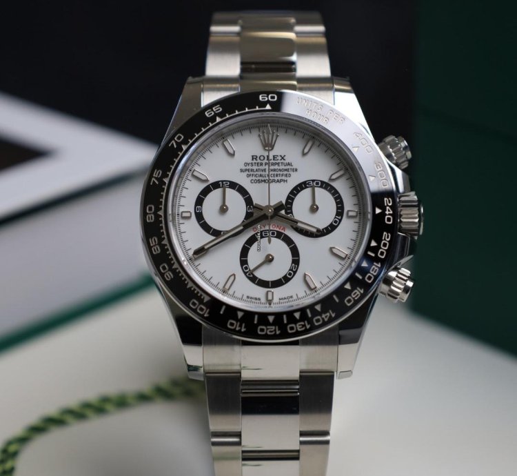 Rolex Daytona 116500ln Panda White Dial - New 2025