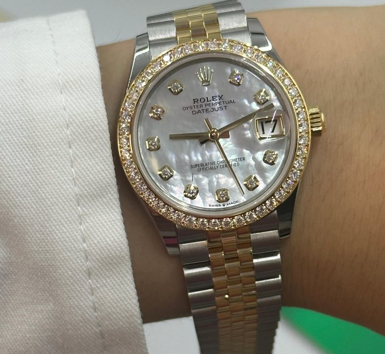 Rolex Datejust 31 278383rbr Ng White Jub
