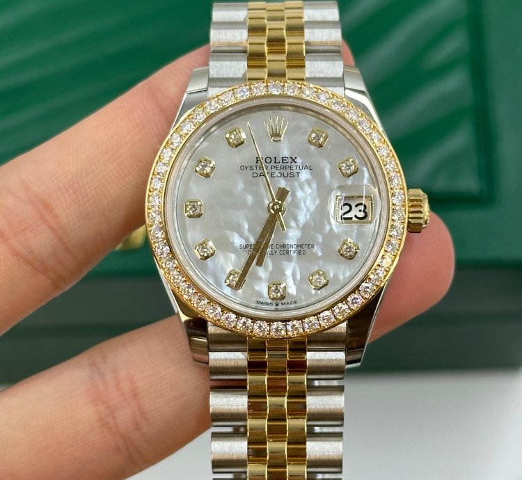 Rolex Datejust 31 278383rbr Ng White Jub