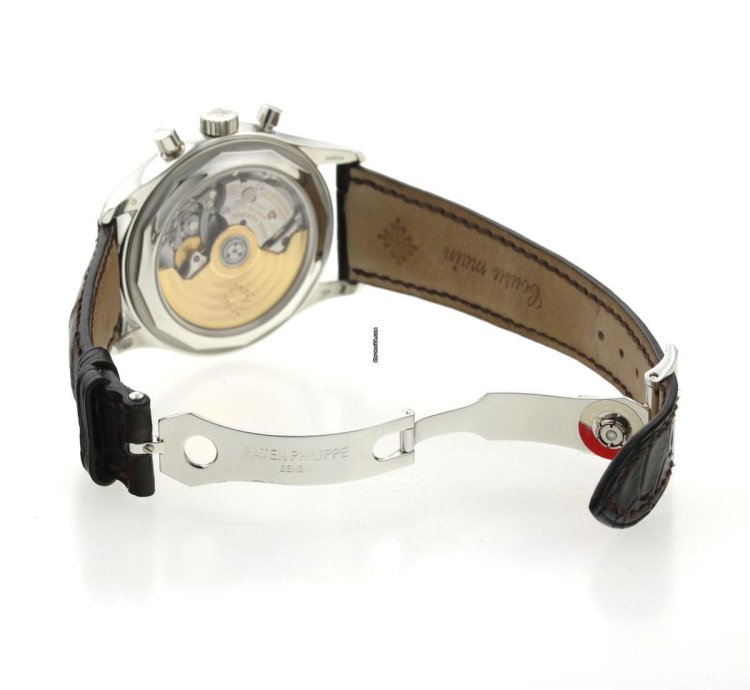 Patek Philippe Annual Calendar Chronograph Platinum Ref 5960p-001