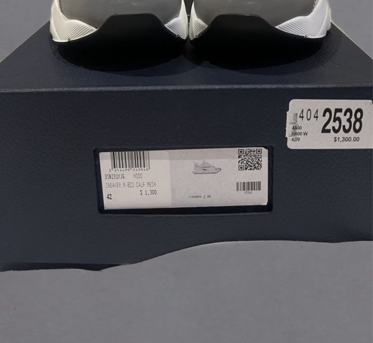 Dior B22 Calf Mesh Sneaker Reflective