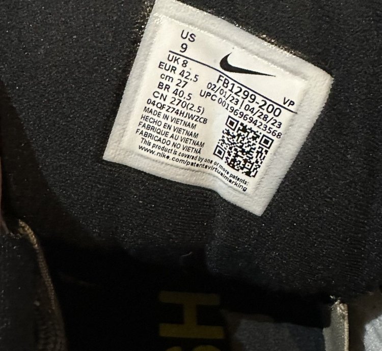 Nike Air Uptempo Ambush Sneakers Size 9