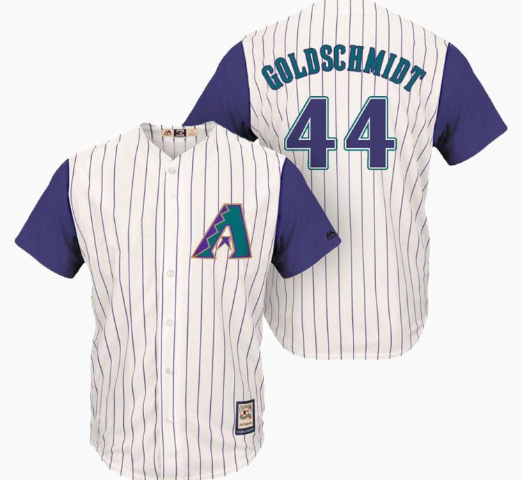 Arizona Diamondbacks Paul Goldschmidt Cream Throwback Jersey