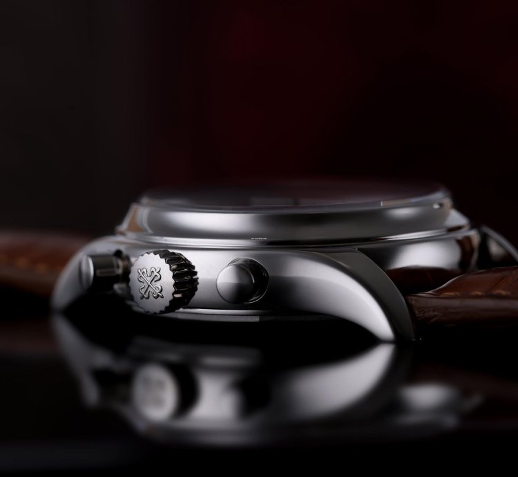 Patek Philippe Annual Calendar Chronograph Ref 5960p-015 Platinum 40mm 2010 Box And Papers