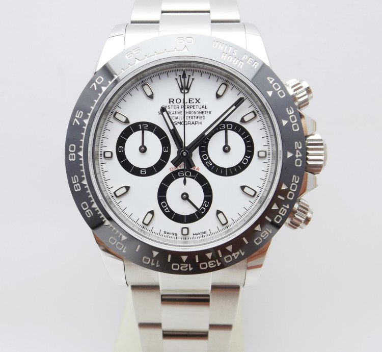 Rolex Daytona 116500ln White Dial New 21-12-2020