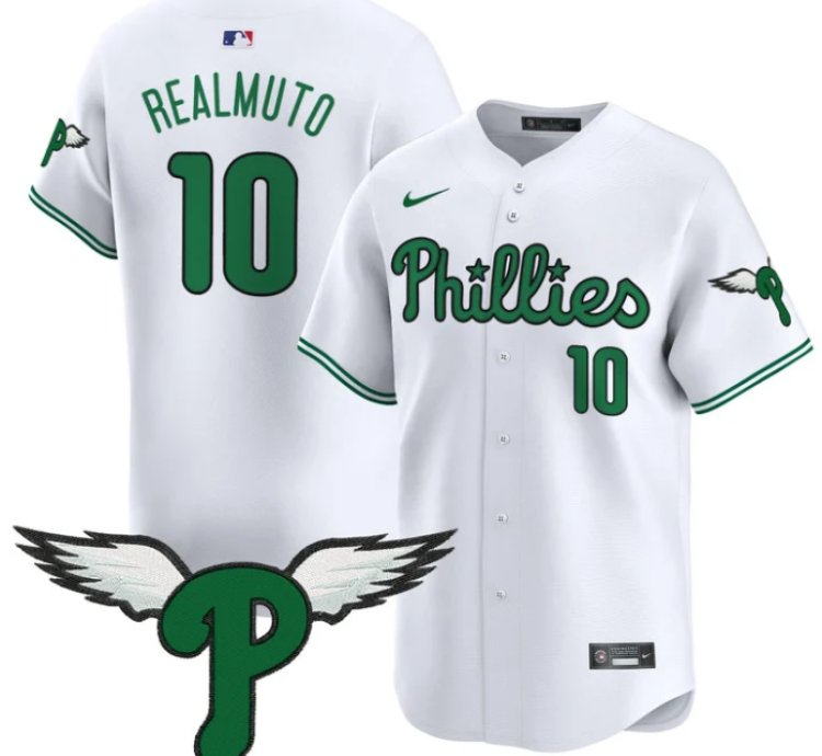 Jtrealmuto Jersey 10 Philadelphia Phillies 2025 Vapor Premier Limited Stitched White
