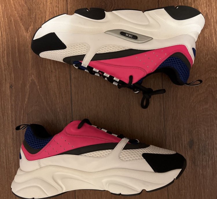 Dior B22 Neon Pink Blue