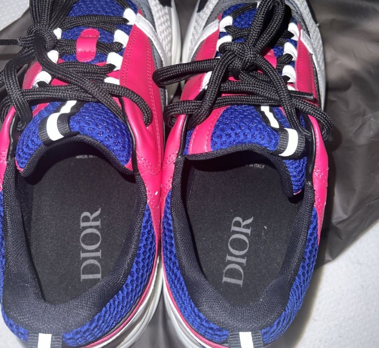 Dior B22 Neon Pink Blue