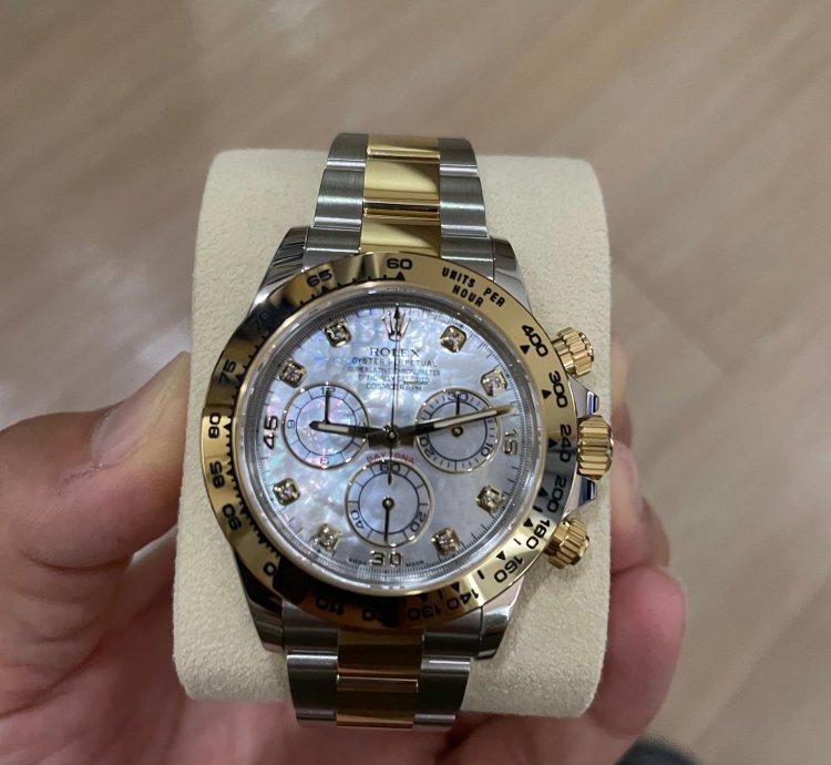 Rolex Daytona 116503 Automatic 2021 Gold Steel Like New Unworn