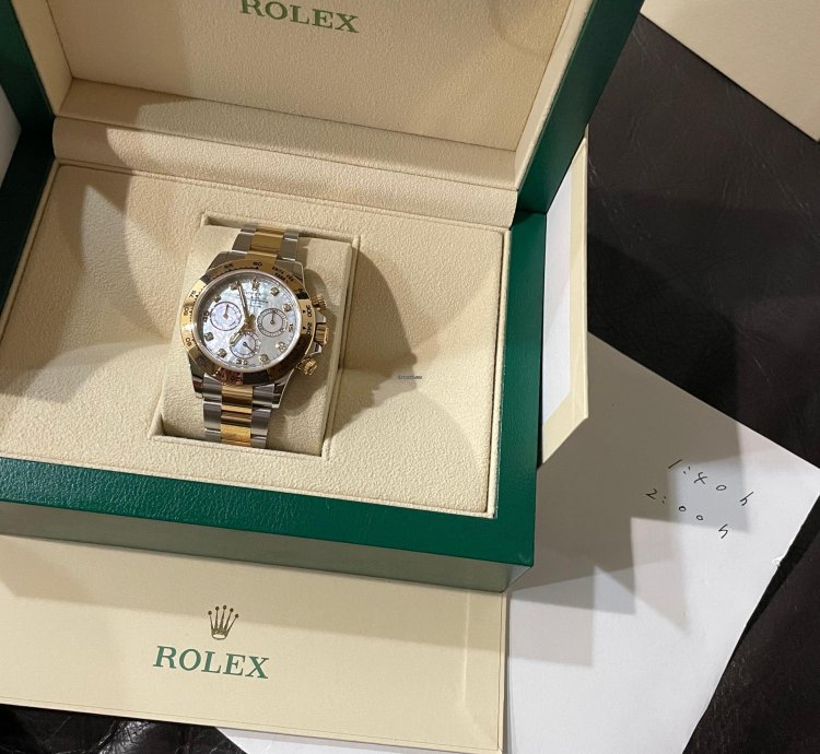 Rolex Daytona 116503 Automatic 2021 Gold Steel Like New Unworn