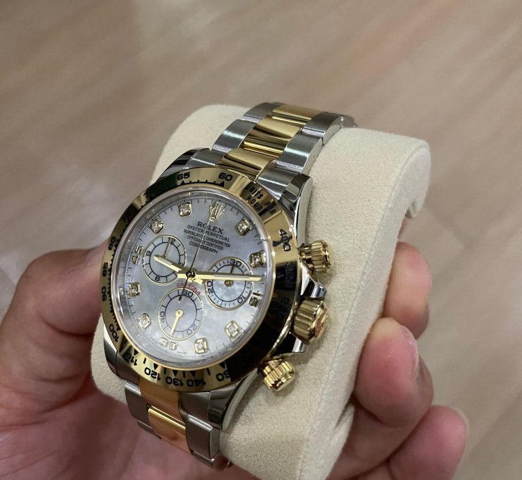 Rolex Daytona 116503 Automatic 2021 Gold Steel Like New Unworn