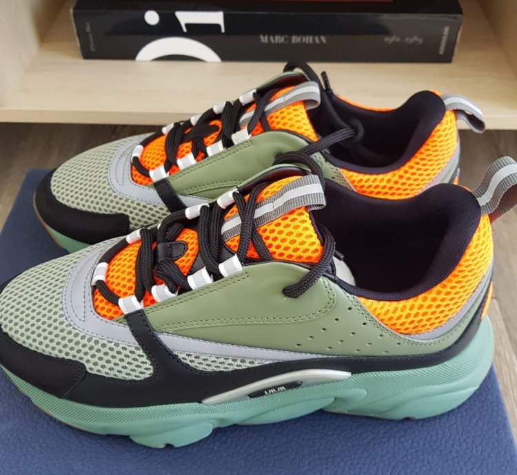 Dior B22 Orange And Green