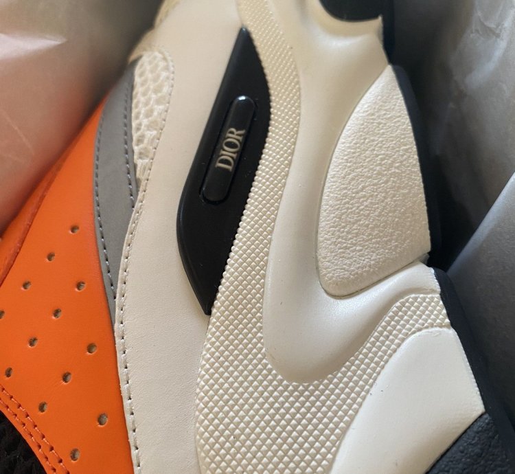 Dior B22 Orange White And Black