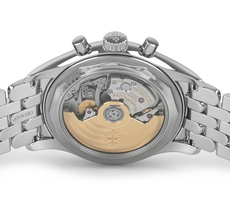 Patek Philippe Annual Calendar Chronograph Steel Annual Calendar Chronograph Power Day Night Silver 40 5mm Box Papers 5960 1a-001