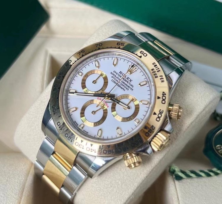 Rolex Daytona 116503 White Dial Two Tone Yellow Gold - Unworn 2020