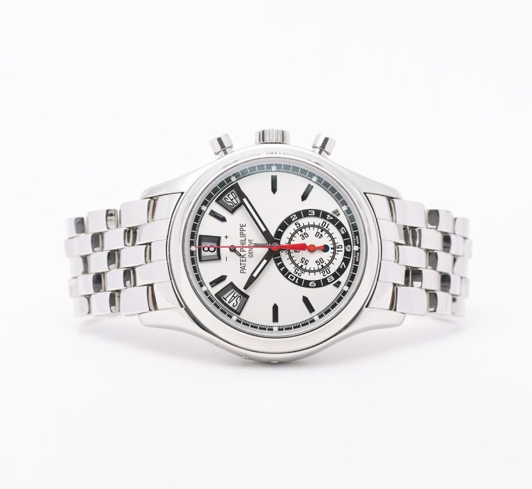 Patek Philippe Annual Calendar Chronograph White 5960 1a