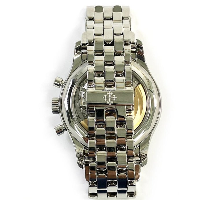 Patek Philippe Annual Calendar Chronograph White Dial 5960 1a-001