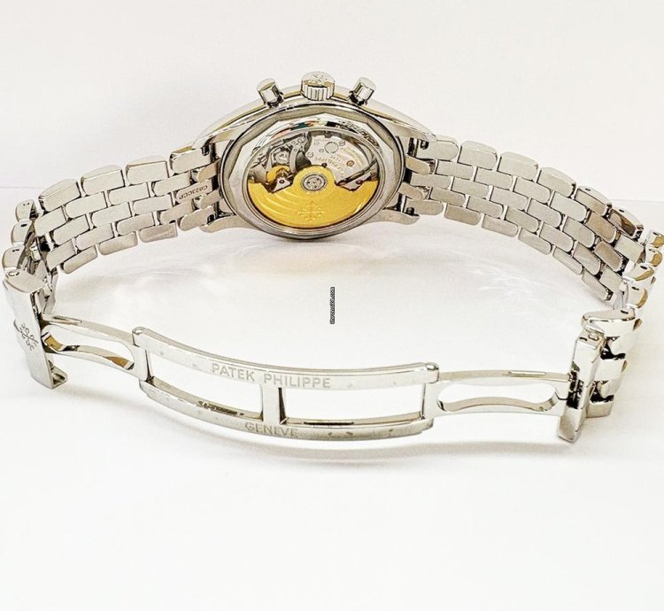 Patek Philippe Annual Calendar Chronograph White Dial 5960 1a-001