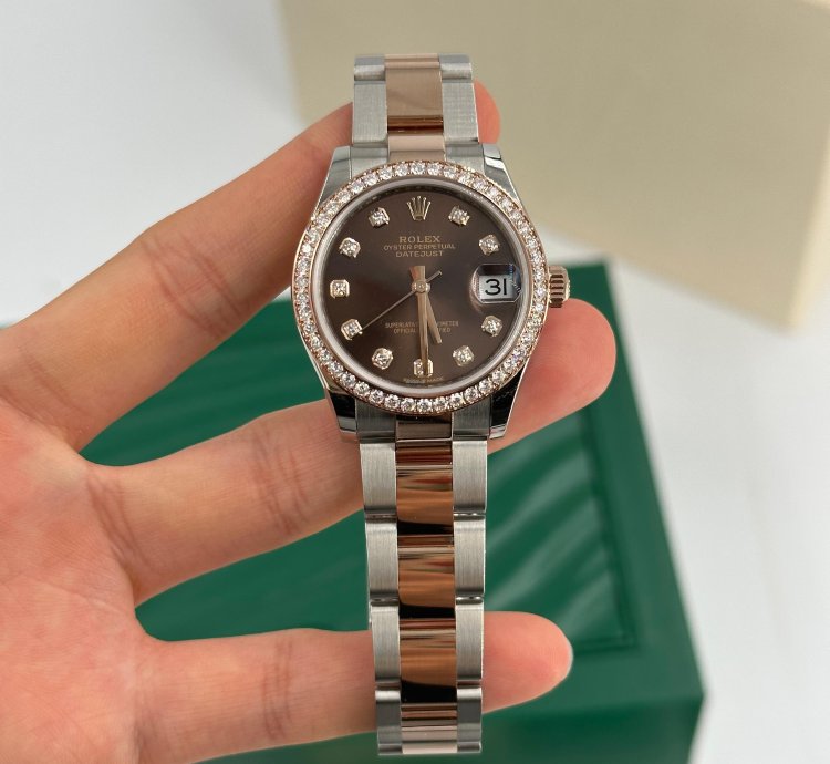 Rolex Datejust 31 Choc Diamonds Oys