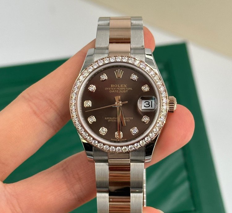 Rolex Datejust 31 Choc Diamonds Oys