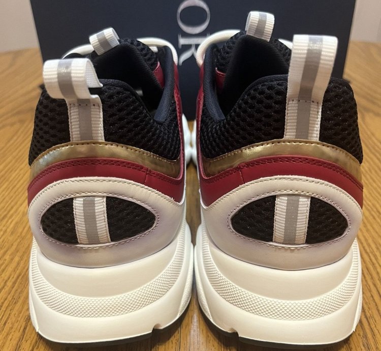 Dior B22 Sneaker white Burgundy