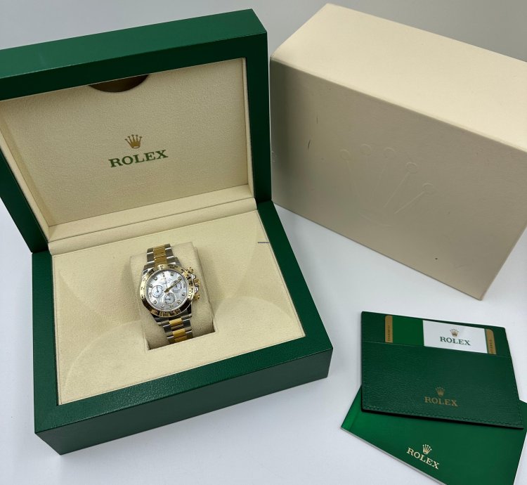 Rolex Daytona 116503ng White old Card