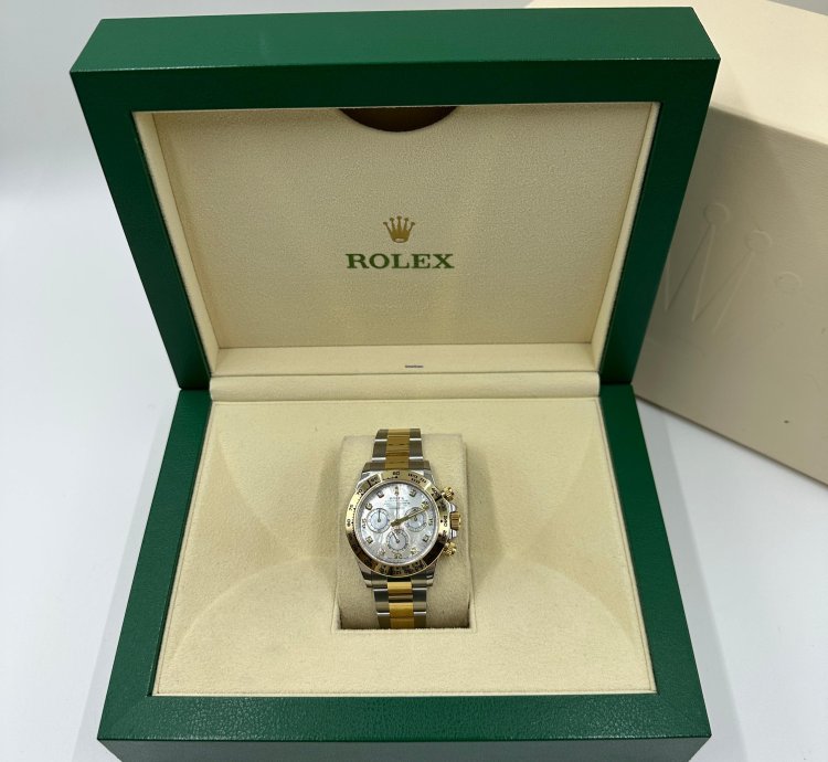 Rolex Daytona 116503ng White old Card
