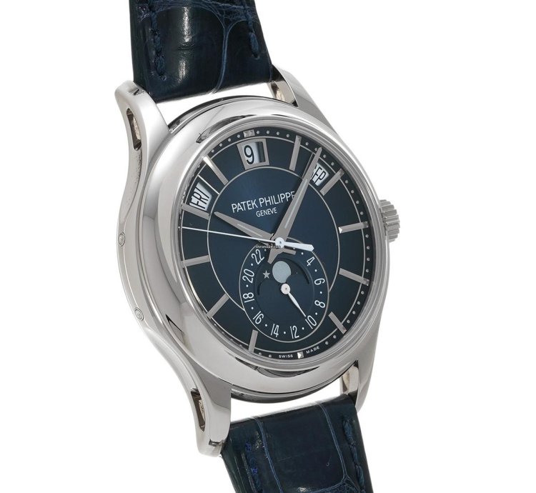 Patek Philippe Annual Calendar Complication Annual Calendar Moon Phase 5205g-013 Belt Not Included