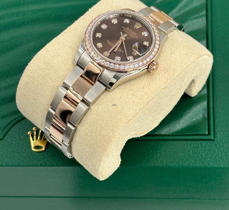Rolex Datejust 31 Choc Oys