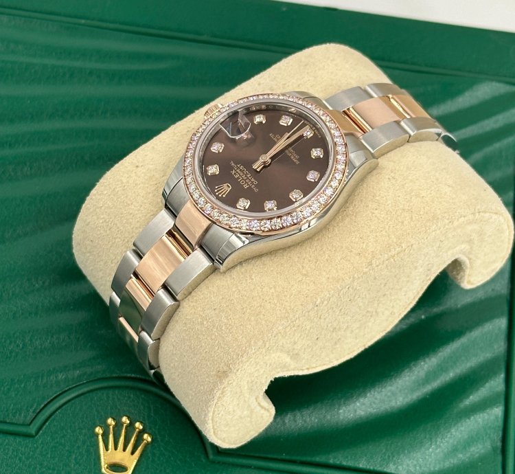 Rolex Datejust 31 Choc Oys