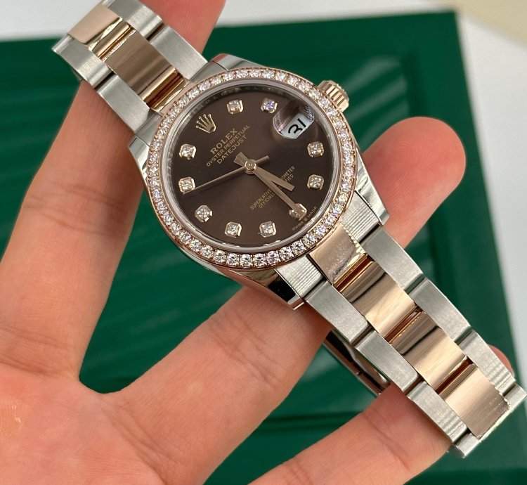 Rolex Datejust 31 Choc Oys
