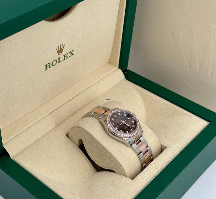 Rolex Datejust 31 Choc Oys