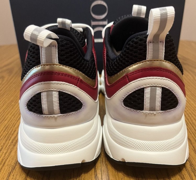 Dior B22 Sneaker Burgundy Gold