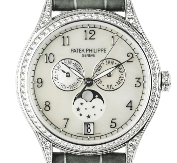 Patek Philippe Annual Calendar Complications 4948g-010 38mm White Mother-of-pearl Dial