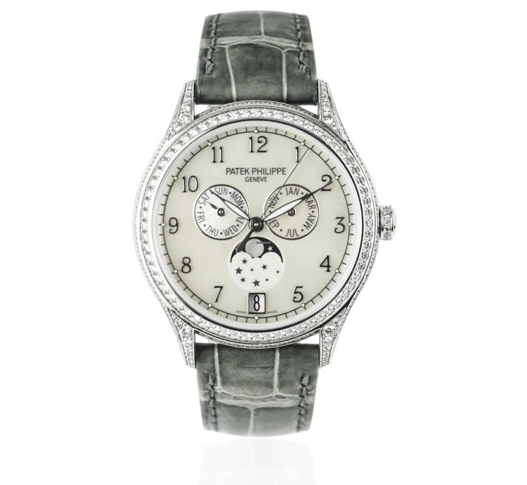 Patek Philippe Annual Calendar Complications 4948g-010 38mm White Mother-of-pearl Dial