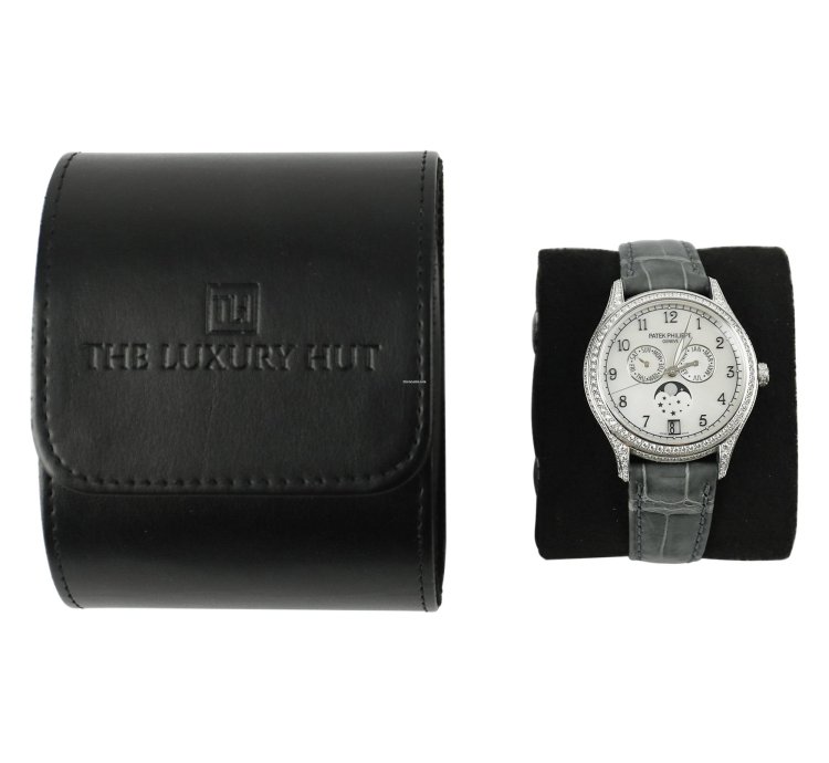 Patek Philippe Annual Calendar Complications 4948g-010 38mm White Mother-of-pearl Dial