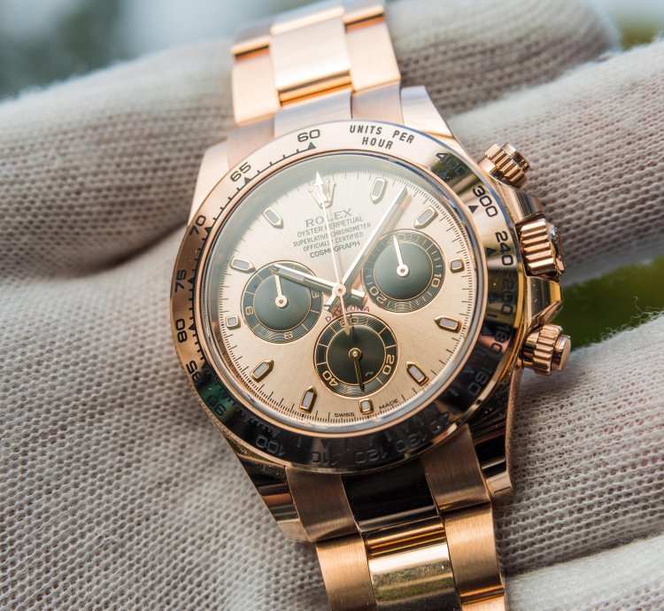Rolex Daytona 116505 - Everose Gold Sundust Dial