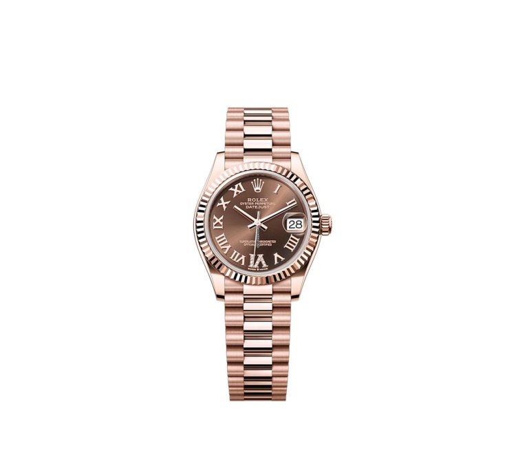 Rolex Datejust 31 Chocolate Roman President 278275-0025 Unworn 2024