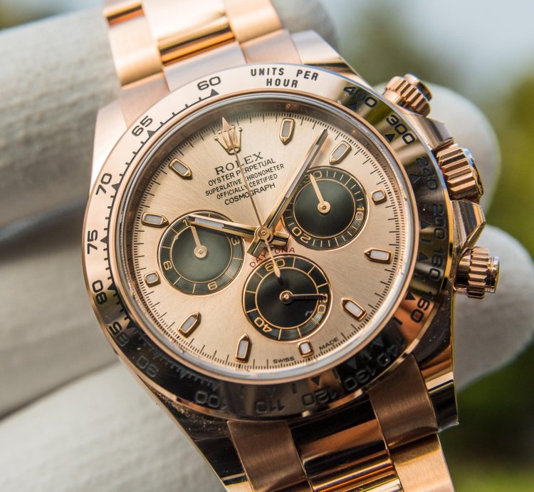 Rolex Daytona 116505 - Everose Gold Sundust Dial