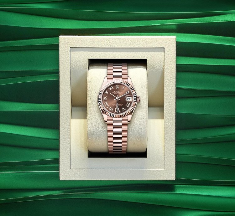 Rolex Datejust 31 Chocolate Roman President 278275-0025 Unworn 2024